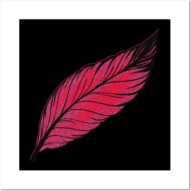 Feather Wall Art by whatwemade